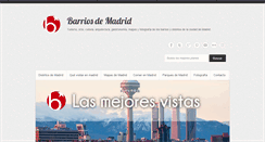 Desktop Screenshot of barriosdemadrid.net